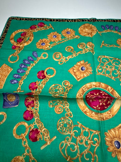 Vintage Cartier Scarf Green
