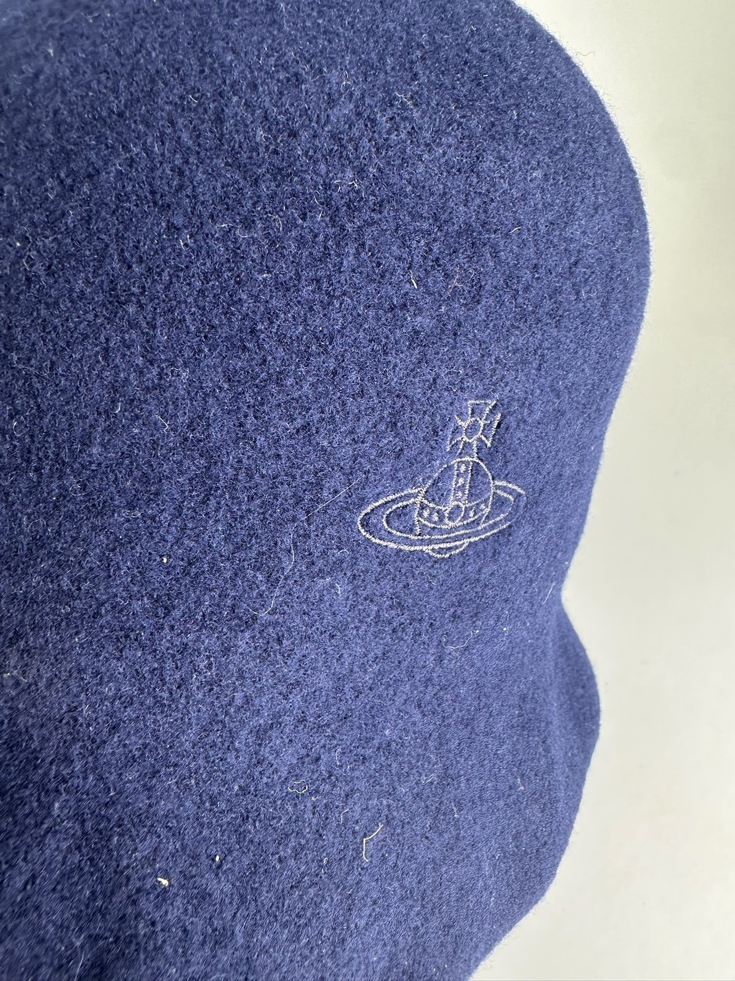 Vintage Vivienne Westwood Wool Bucket Hat Navy M