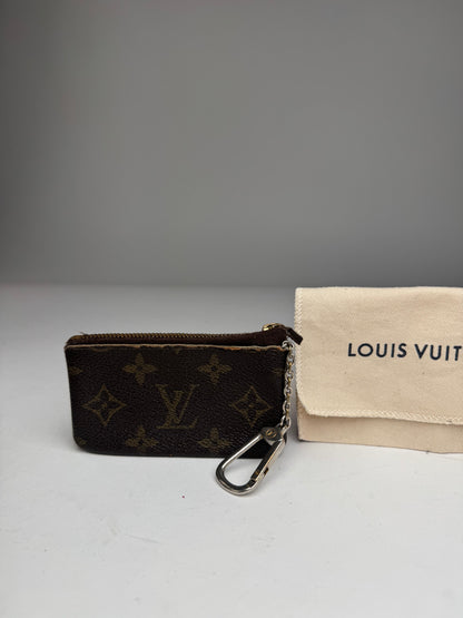Vintage Louis Vuitton Le Dauphine Leather Card Holder Brown