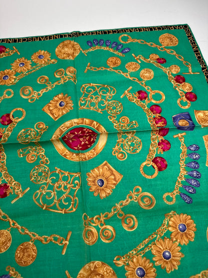 Vintage Cartier Scarf Green