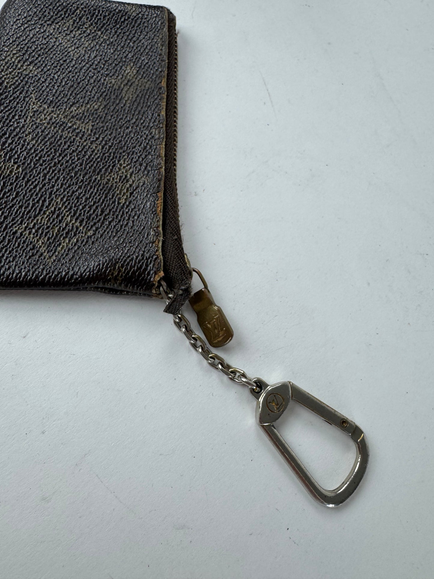 Vintage Louis Vuitton Le Dauphine Leather Card Holder Brown