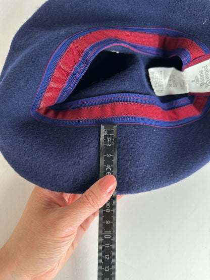 Vintage Vivienne Westwood Wool Bucket Hat Navy M