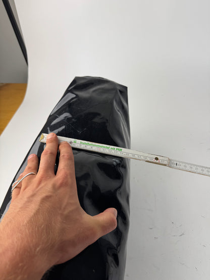 Vintage Celine Paris Patent Leather Ring Bag Black