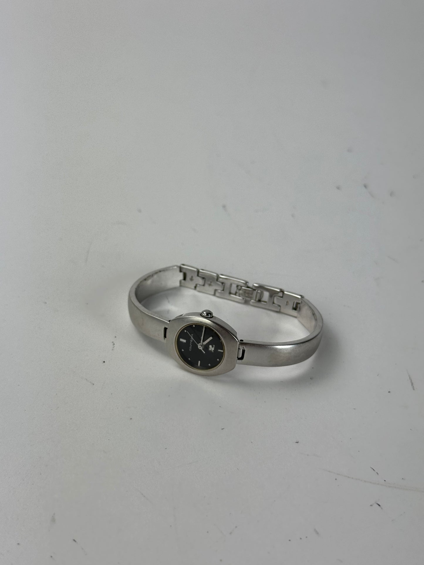 Montre Courrèges Vintage Acier Argent