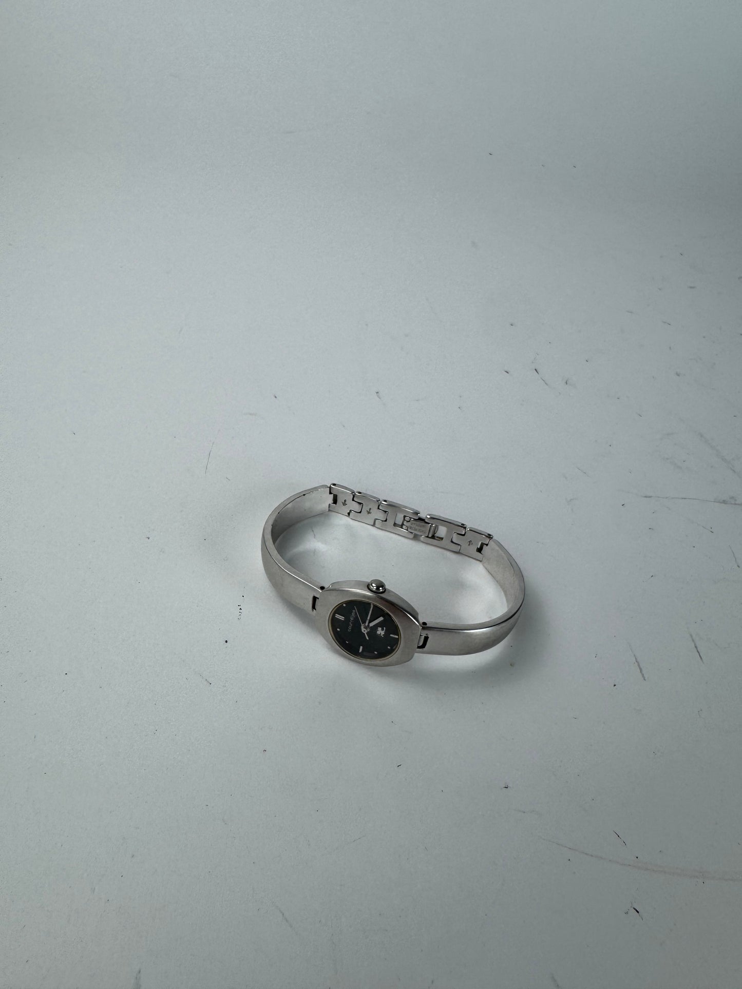 Montre Courrèges Vintage Acier Argent