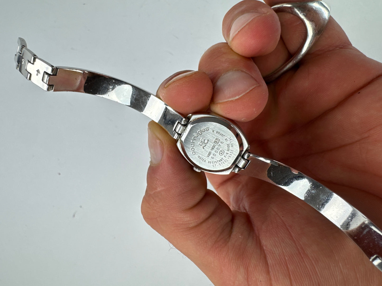 Montre Courrèges Vintage Acier Argent