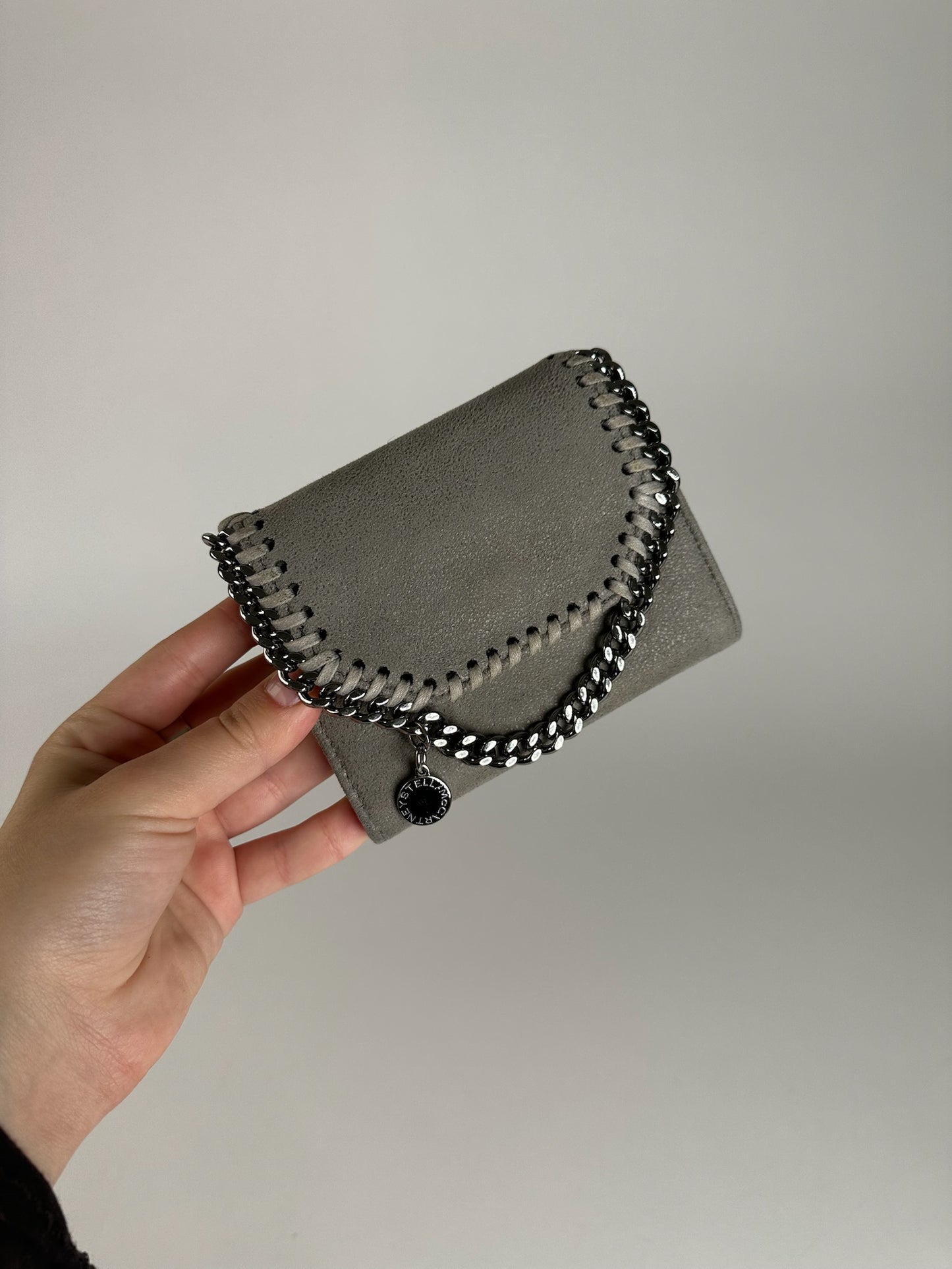 Vintage Stella MC Cartney Vegan Leather wallet gray