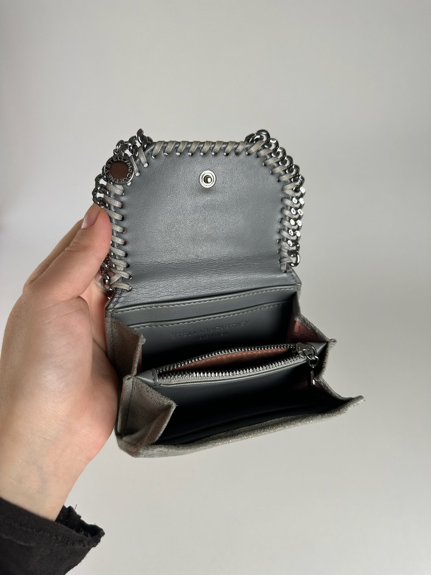 Vintage Stella MC Cartney Vegan Leather wallet gray