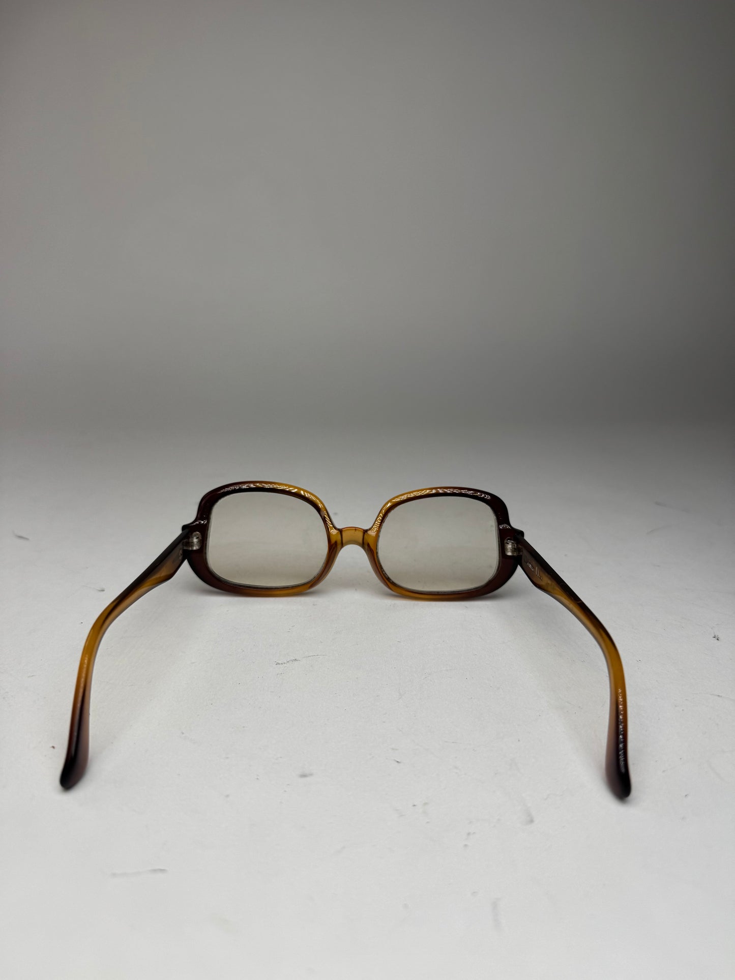 Vintage Dior Retro Sunglasses Yellow black