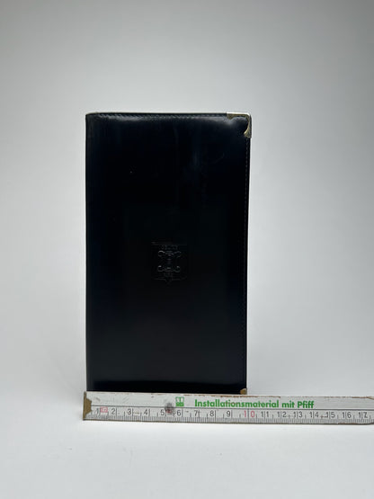 Vintage Celine Paris Leather ID holder black