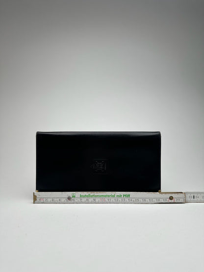 Vintage Celine Paris Leather ID holder black