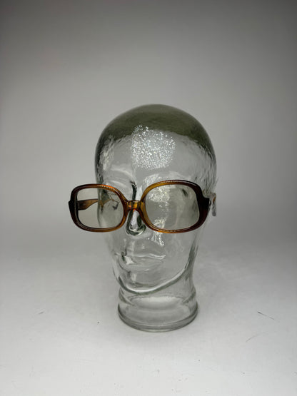 Vintage Dior Retro Sunglasses Yellow black