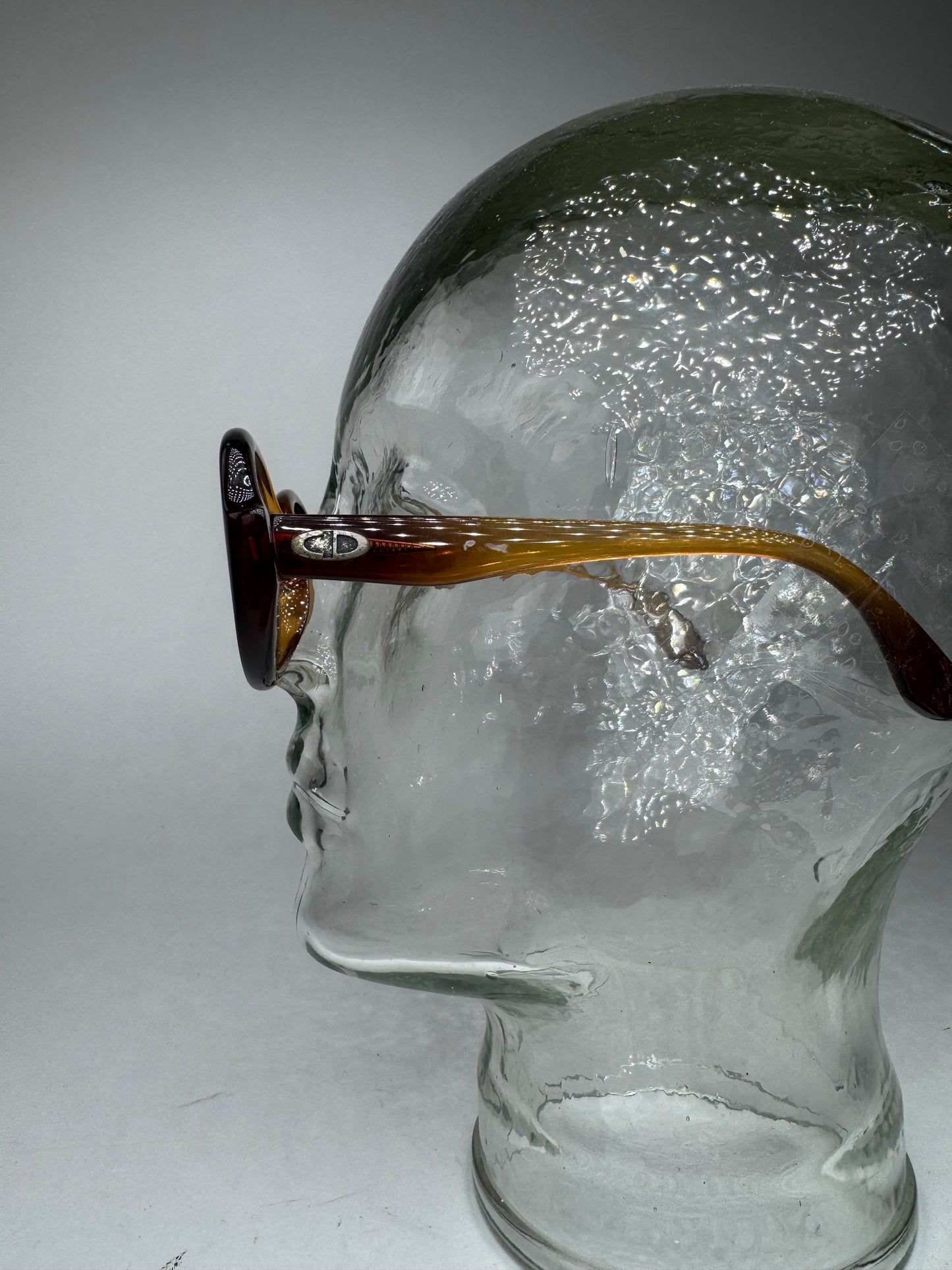 Vintage Dior Retro Sunglasses Yellow black