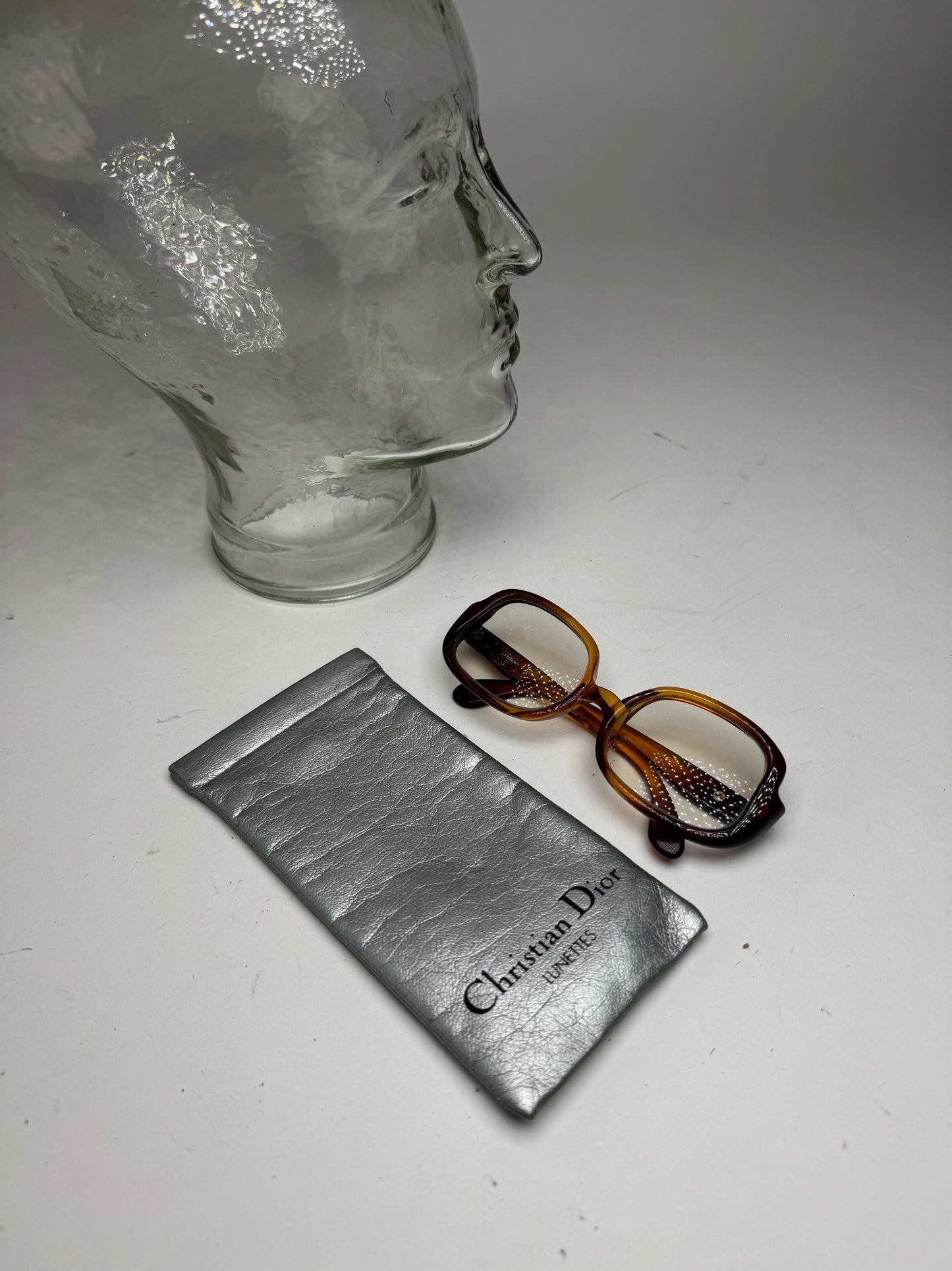 Vintage Dior Retro Sunglasses Yellow black