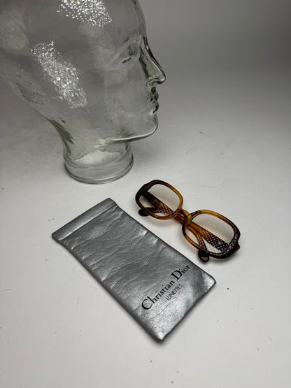 Vintage Dior Retro Sunglasses Yellow black