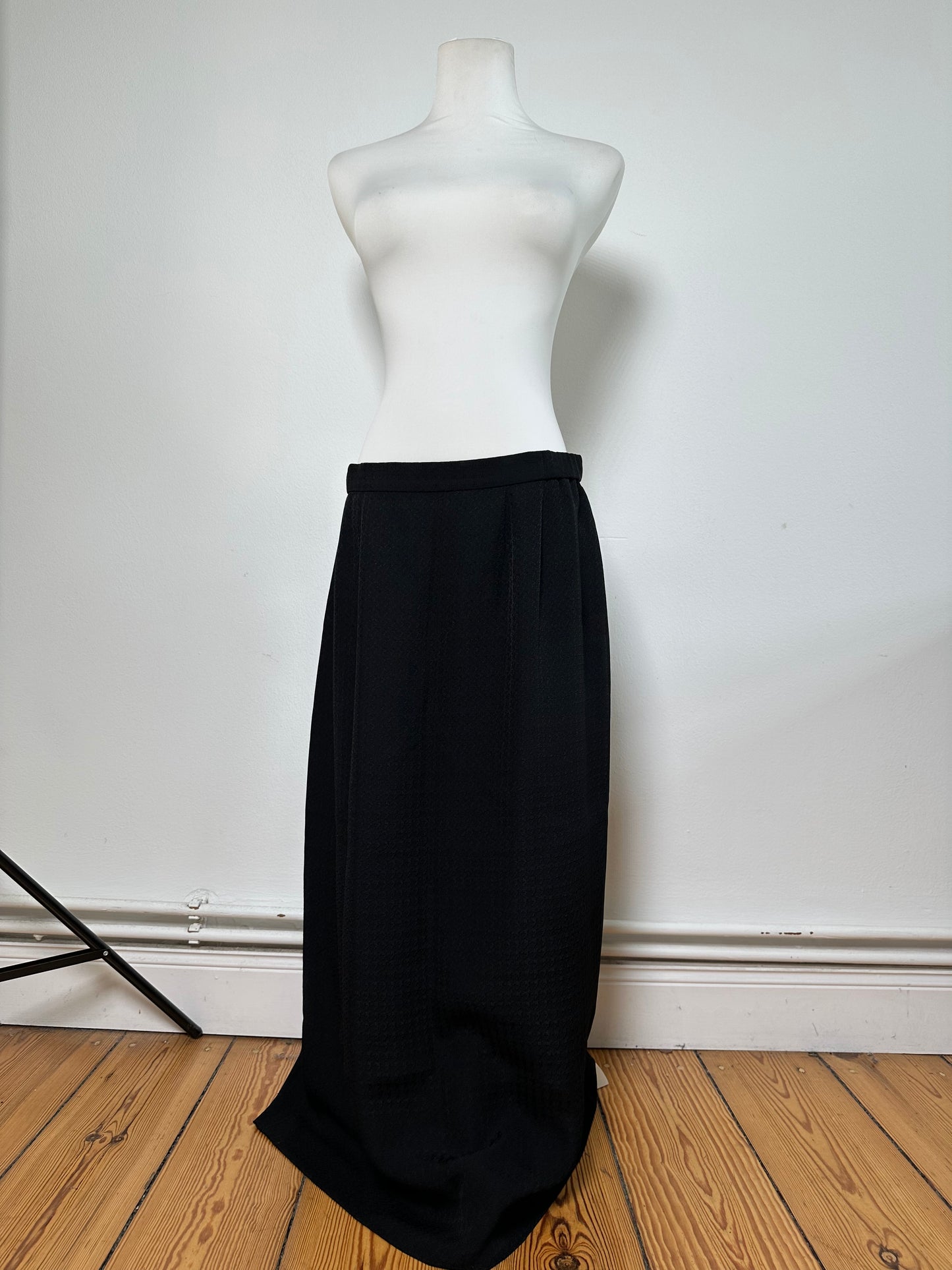 Vintage Givenchy Tailored Two Piece Suit Black L