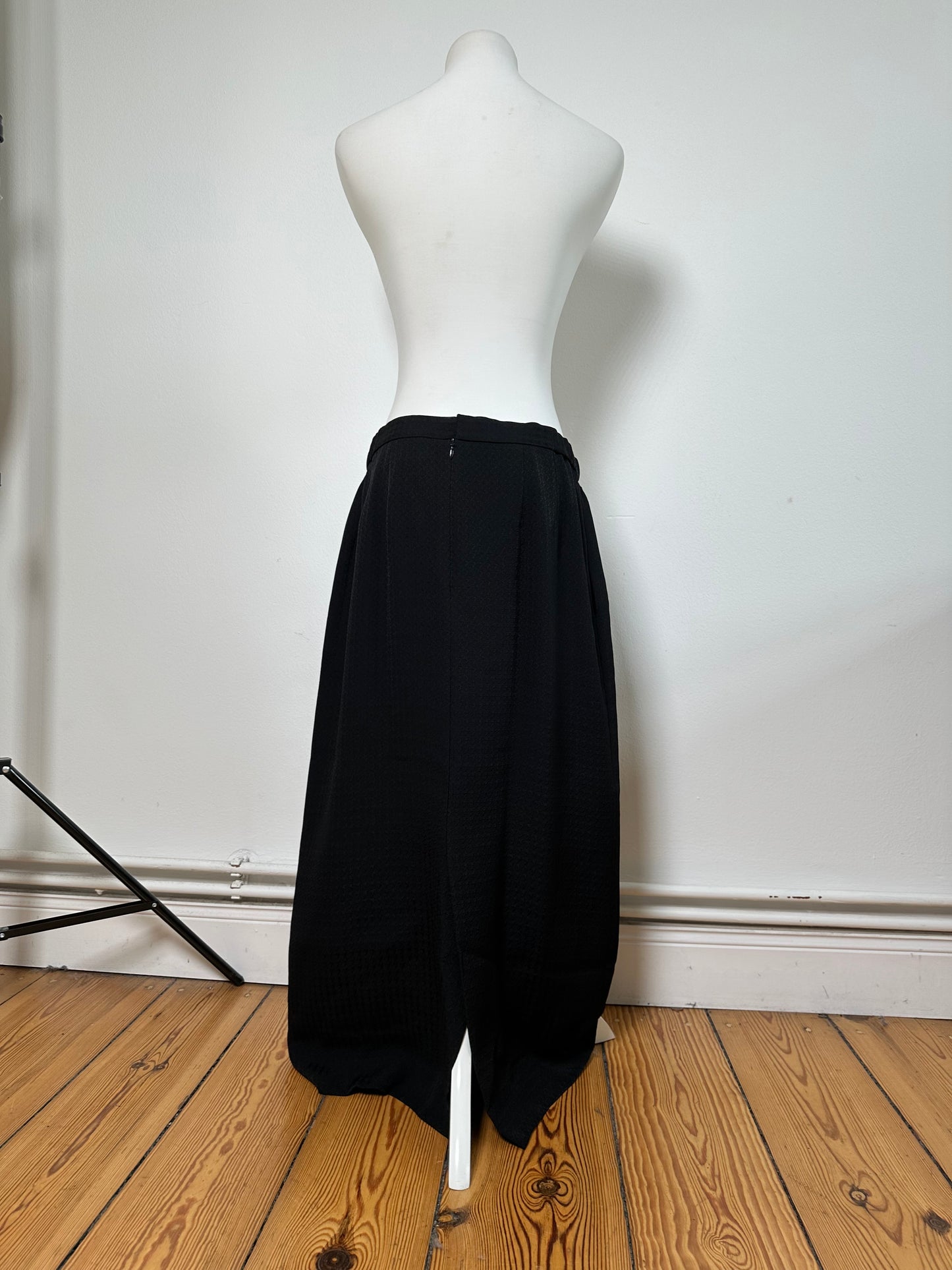 Vintage Givenchy Tailored Two Piece Suit Black L