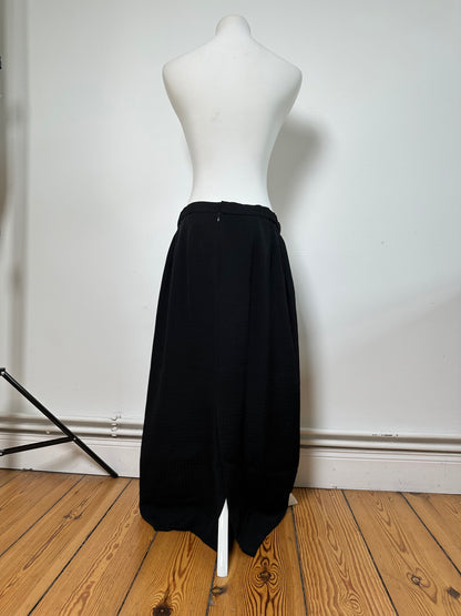 Vintage Givenchy Tailored Two Piece Suit Black L