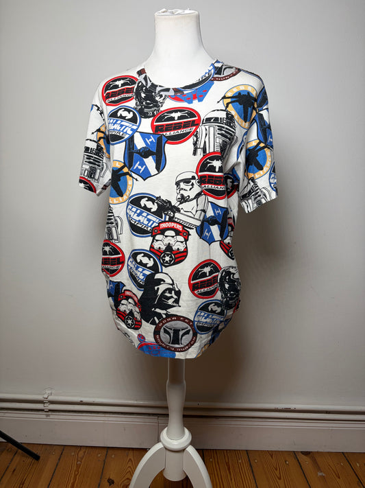 Vintage Comme des Garçons Men's Graphic T-Shirt Cream S