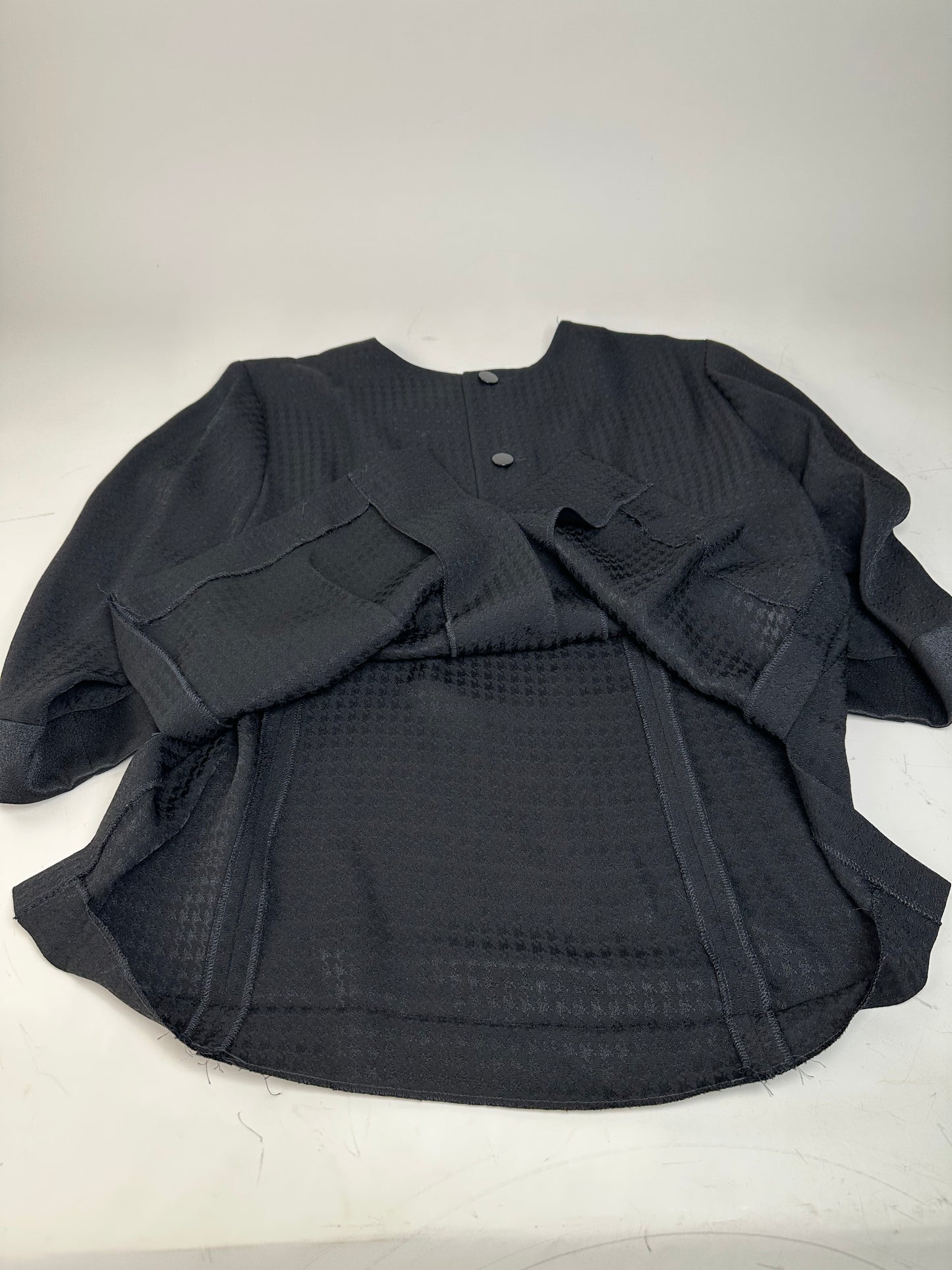 Vintage Givenchy Tailored Two Piece Suit Black L