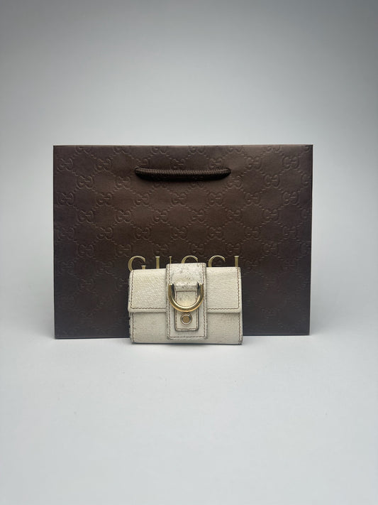 Vintage Gucci leather key holder