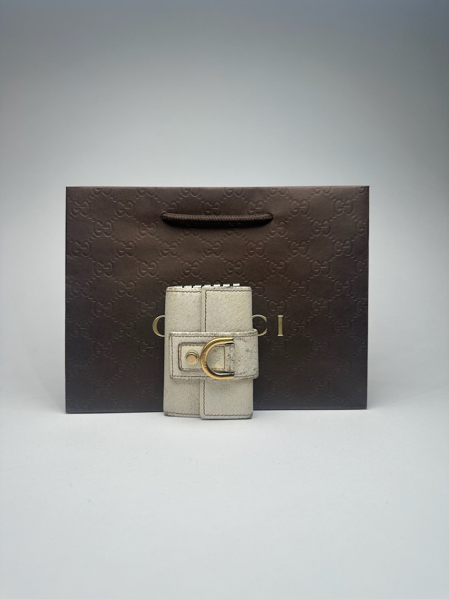 Vintage Gucci leather key holder