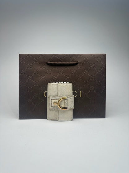 Vintage Gucci leather key holder