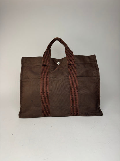 Sac à main Hermès vintage marron