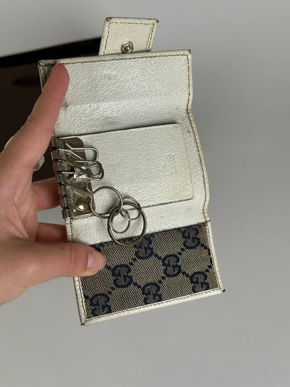Vintage Gucci leather key holder