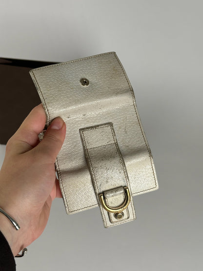 Vintage Gucci leather key holder