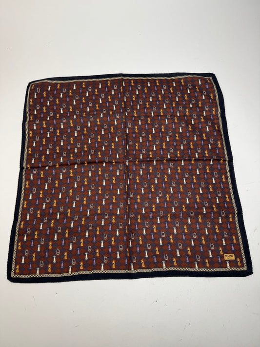 Vintage Celine Scarf Brown