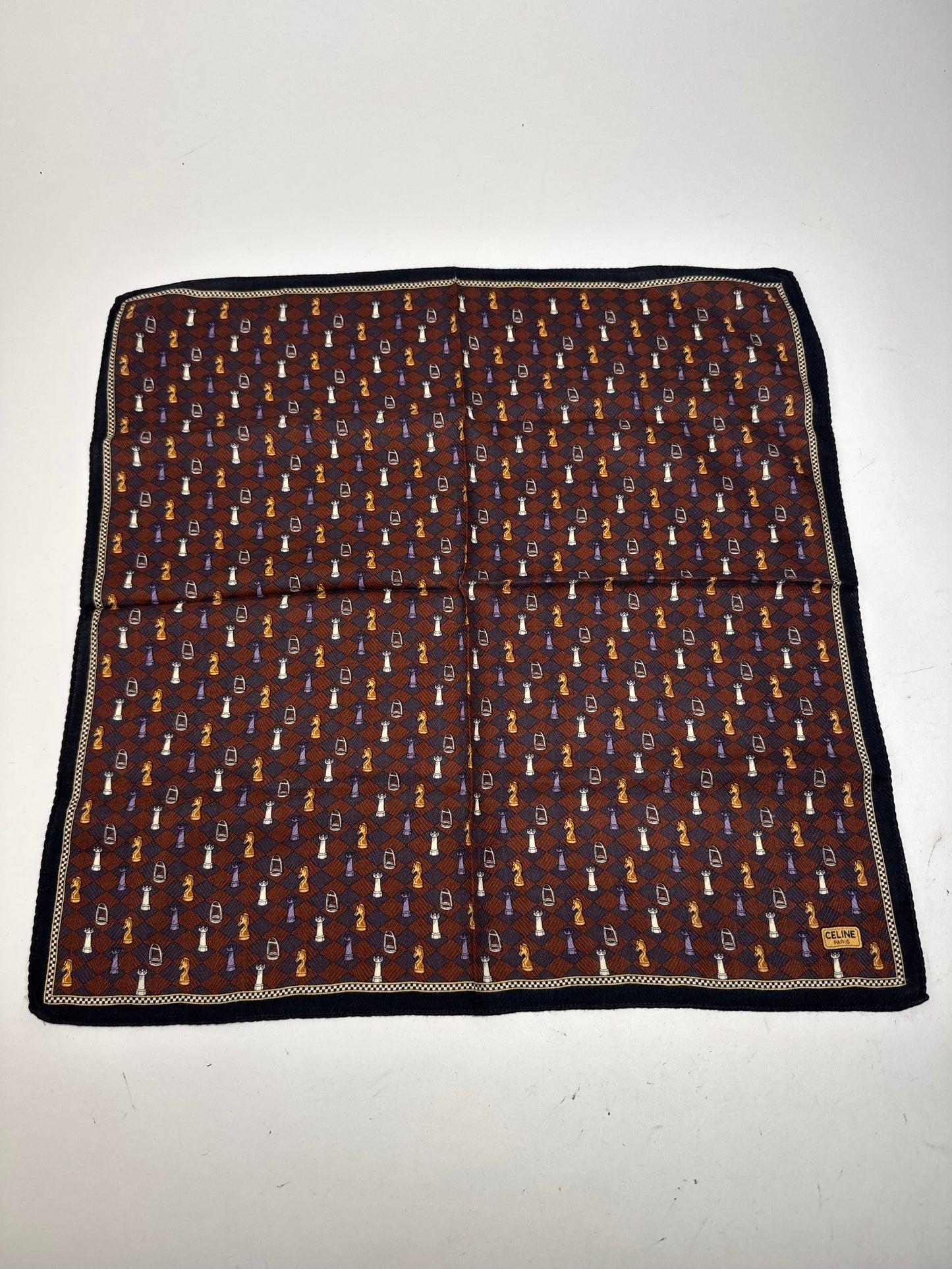 Vintage Celine Scarf Brown