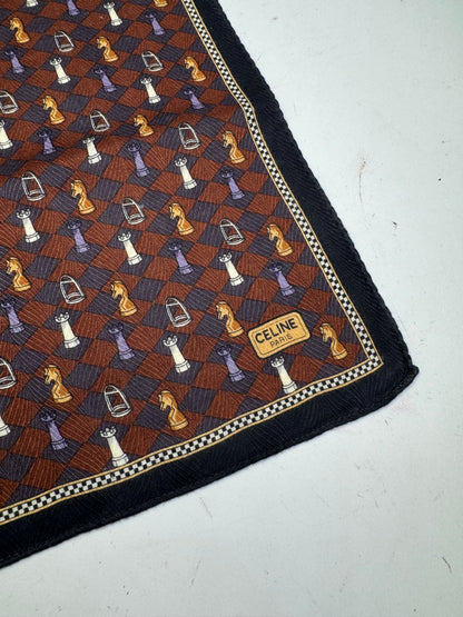Vintage Celine Scarf Brown