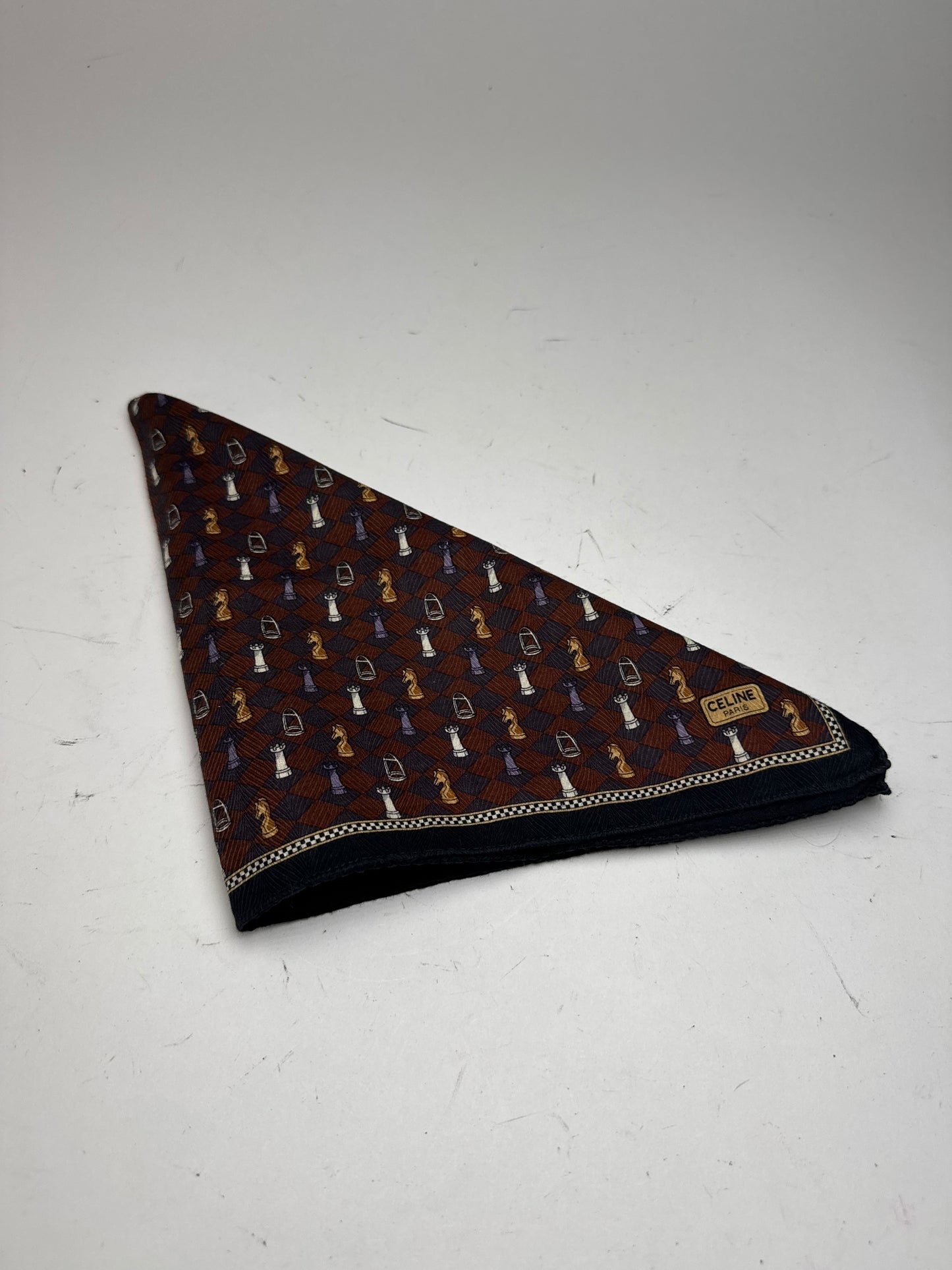 Vintage Celine Scarf Brown