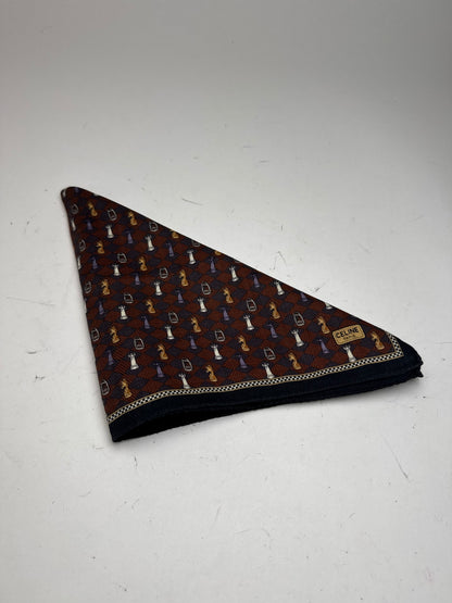 Vintage Celine Scarf Brown