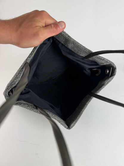 Vintage Issey Miyake please please Bag Grey