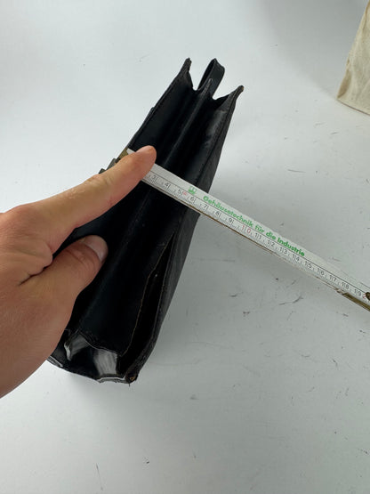 Pochette Gucci Monogram Vintage Noire