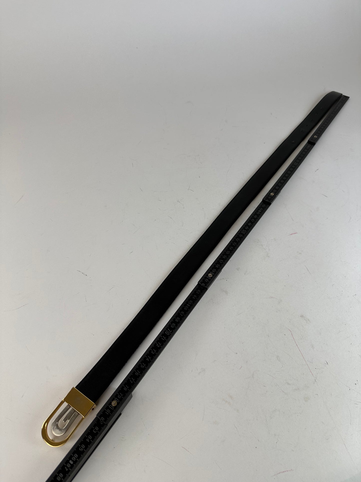 Vintage Gucci Reversible Belt Leather Black Brown