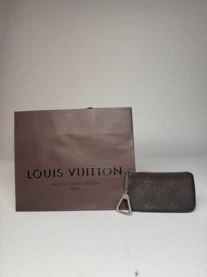 Vintage Louis Vuitton Le Dauphine Leather Card Holder Brown