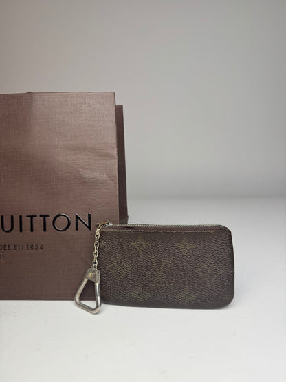 Vintage Louis Vuitton Le Dauphine Leather Card Holder Brown