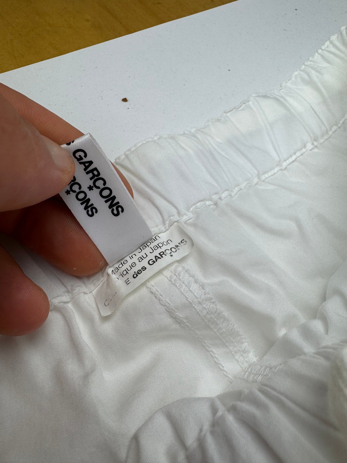 Vintage Comme des Garçons Pants white S