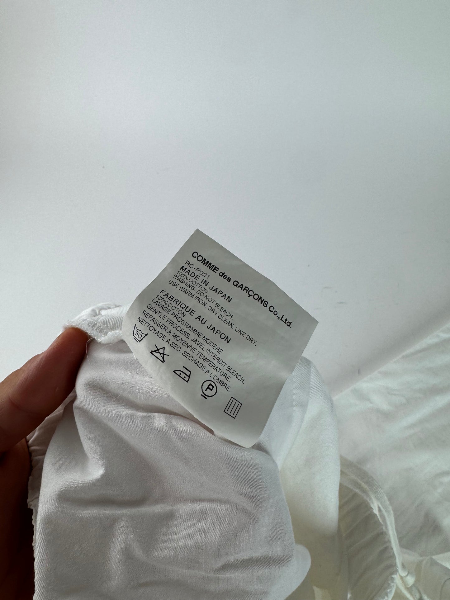 Vintage Comme des Garçons Pants white S