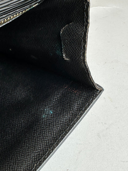 Vintage Louis Vuitton Clutch Epi Leather Black