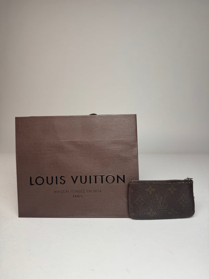 Vintage Louis Vuitton Le Dauphine Leather Card Holder Brown