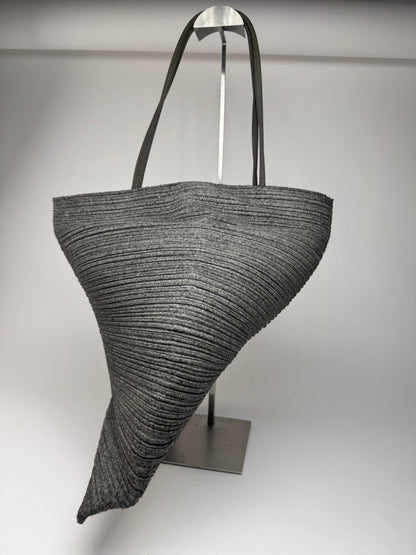 Vintage Issey Miyake please please Bag Grey