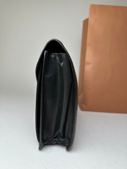 Vintage Louis Vuitton Clutch Epi Leather Black