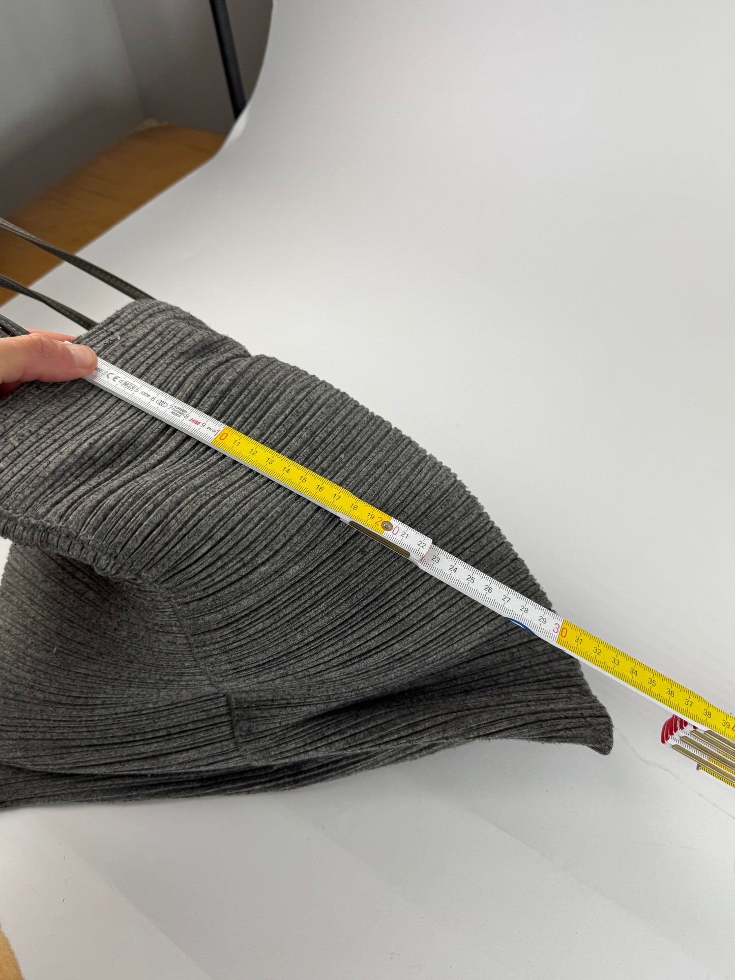 Vintage Issey Miyake please please Bag Grey