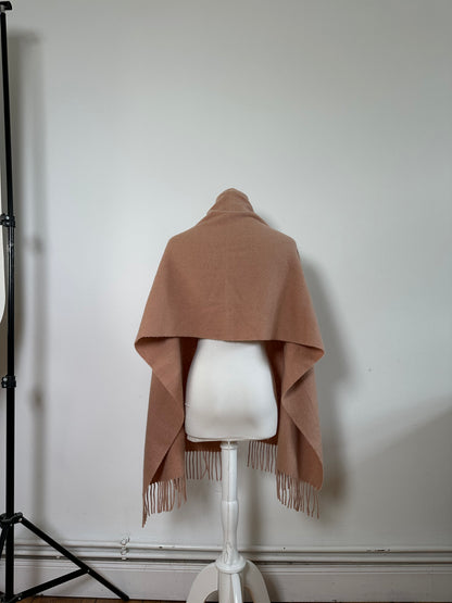 Vintage Chloe Wool Blend Scarf Dusty Rose
