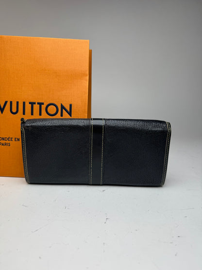 Vintage Louis Vuitton Leather wallet Black