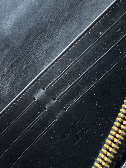 Vintage Louis Vuitton Leather wallet Black